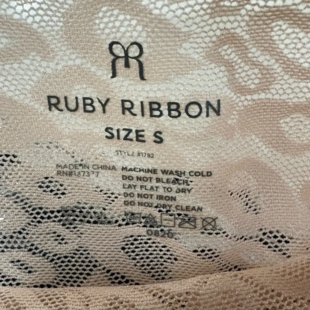 Ruby Ribbon Allure Brief in Shell Size Small - Picture 3 of 4
